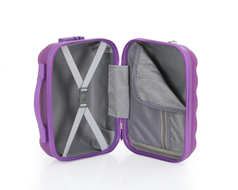 Mçs Polipropilen 2'li Valiz Seti Orta & Makyaj OLM305 Mor