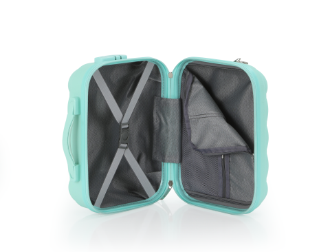 Mçs Polipropilen 2'li Valiz Seti Orta & Makyaj OLM305 Mint Yeşili
