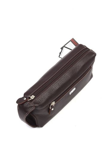 Deri El Çantası OLM116 Kahverengi - Flotter Deri