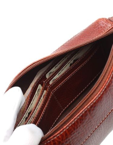 Deri El Çantası OLM116 Taba - Flotter Deri