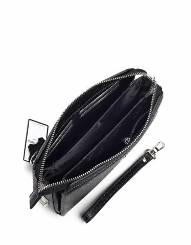 Deri El Çantası OLM365 Siyah