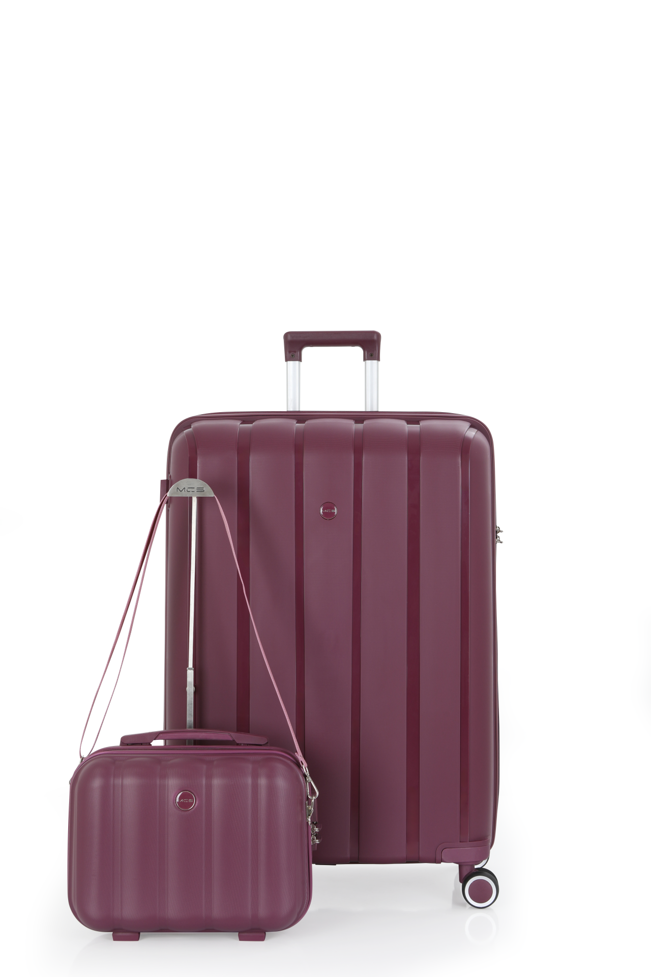 Mçs Polipropilen 2'li Valiz Seti Büyük & Makyaj OLM305