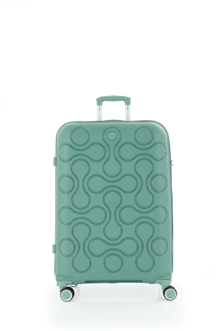 Mçs Polipropilen Valiz 75 CM OLM376 Su Yeşili