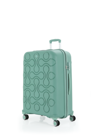 Mçs Polipropilen Valiz 75 CM OLM376 Su Yeşili