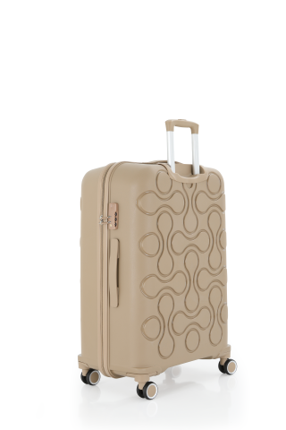 Mçs Polipropilen Valiz 75 CM OLM376 Şampanya