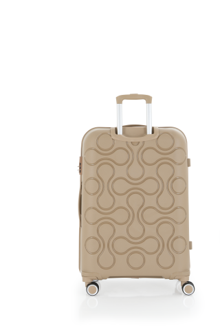 Mçs Polipropilen Valiz 75 CM OLM376 Şampanya