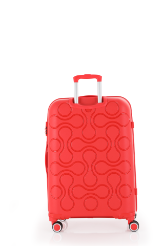 Mçs Polipropilen Valiz 75 CM OLM376 Kırmızı