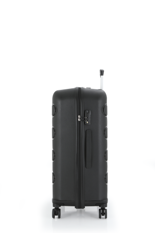 Mçs Polipropilen Valiz 75 CM OLM376 Siyah