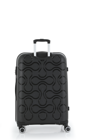 Mçs Polipropilen Valiz 75 CM OLM376 Siyah