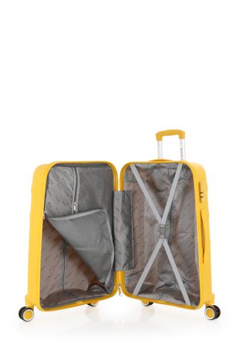 Mçs Polipropilen Valiz 75 CM OLM376 Sarı