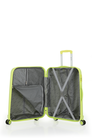 Mçs Polipropilen Valiz 75 CM OLM376 Açık Sarı