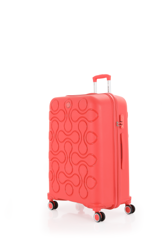 Mçs Polipropilen Valiz 75 CM OLM376 Mercan