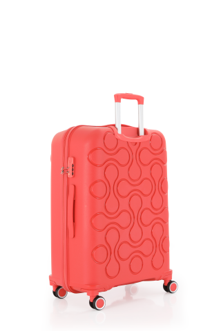 Mçs Polipropilen Valiz 75 CM OLM376 Mercan