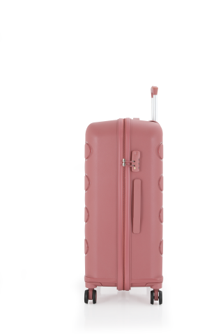 Mçs Polipropilen Valiz 75 CM OLM376 Koyu Pudra