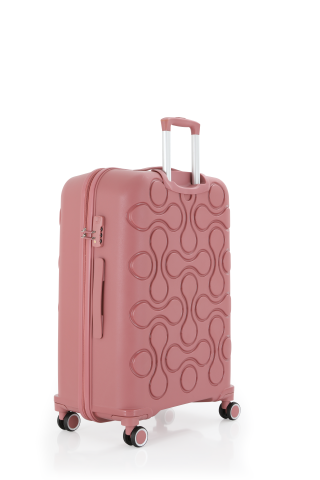 Mçs Polipropilen Valiz 75 CM OLM376 Koyu Pudra