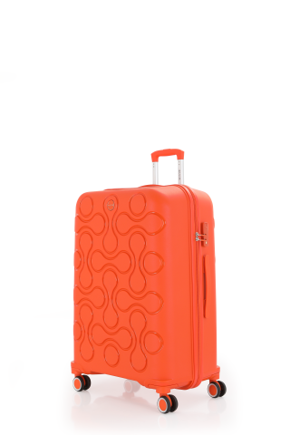 Mçs Polipropilen Valiz 75 CM OLM376 Portakal
