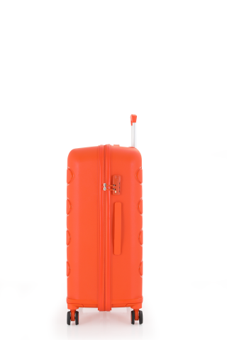 Mçs Polipropilen Valiz 75 CM OLM376 Portakal