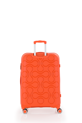 Mçs Polipropilen Valiz 75 CM OLM376 Portakal