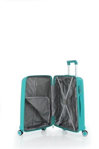 Mçs Polipropilen 2'li Valiz Seti Büyük & Makyaj OLM305 Cam Göbeği