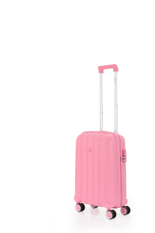 Mçs Polipropilen Valiz Seti Orta & Kabin OLM305 Pembe