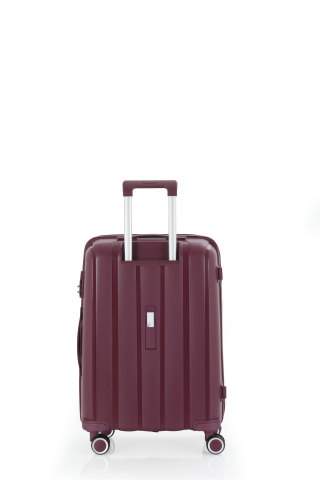 Mçs Polipropilen Valiz Seti Orta & Kabin OLM305 Mürdüm