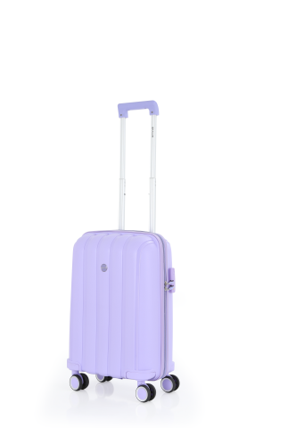 Mçs Polipropilen Valiz Seti Orta & Kabin OLM305 Lila