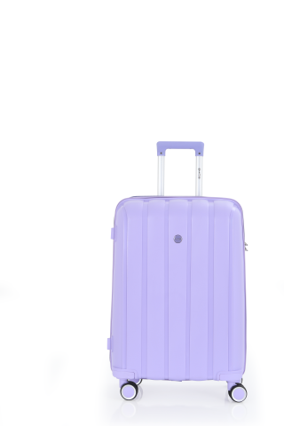 Mçs Polipropilen Valiz Seti Orta & Kabin OLM305 Lila