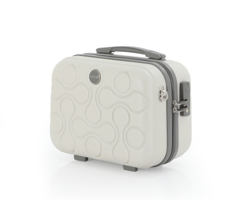 Mçs Abs Makyaj Çantası OLM376 Kemik-Gri