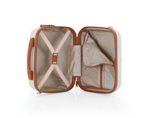 Mçs Abs Makyaj Çantası OLM376 Kemik-Kahve