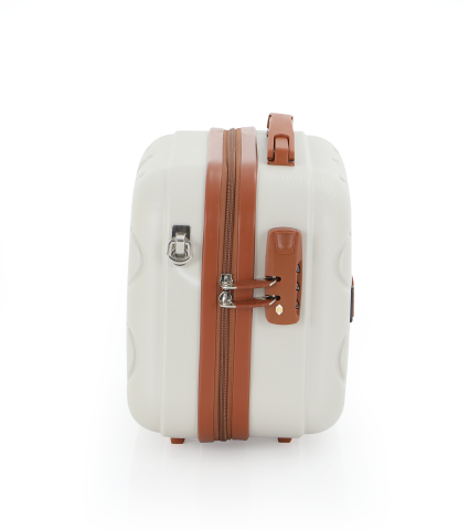 Mçs Abs Makyaj Çantası OLM376 Kemik-Kahve