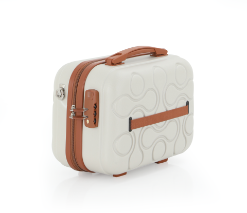 Mçs Abs Makyaj Çantası OLM376 Kemik-Kahve