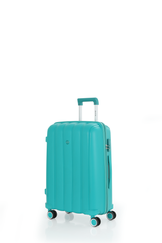 Mçs Polipropilen Valiz Seti Orta & Kabin OLM305 Cam Göbeği