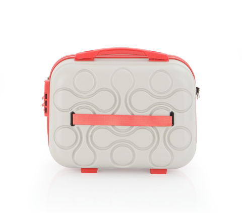 Mçs Abs Makyaj Çantası OLM376 Kemik-Mercan