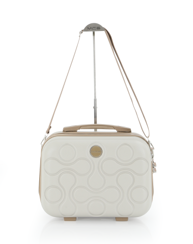 Mçs Abs Makyaj Çantası OLM376 Kemik-Şampanya