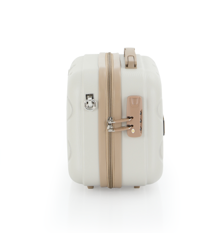 Mçs Abs Makyaj Çantası OLM376 Kemik-Şampanya