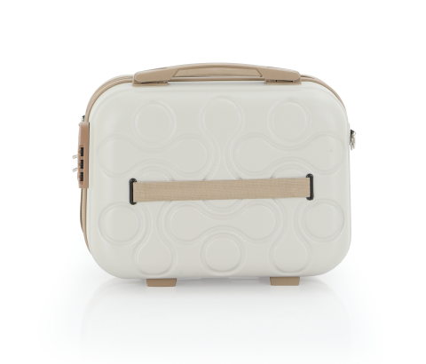 Mçs Abs Makyaj Çantası OLM376 Kemik-Şampanya