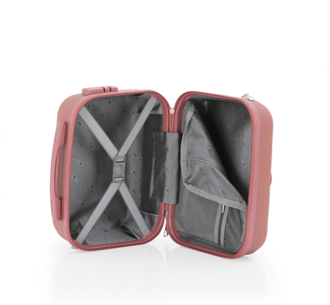 Mçs Abs Makyaj Çantası OLM376 Koyu Pudra