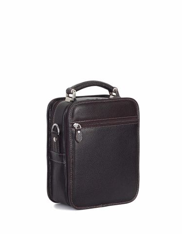 Deri Portföy Çantası OLM307 Kahverengi