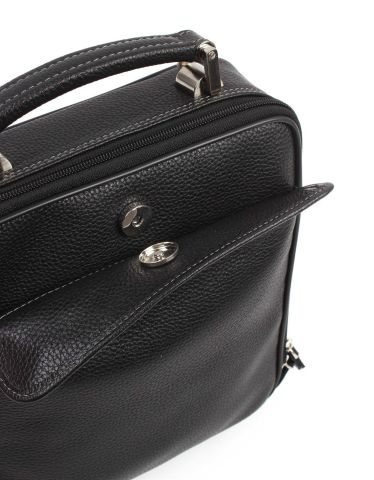 Deri Portföy Çantası OLM375 Siyah - Flotter Deri