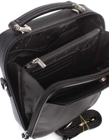 Deri Portföy Çantası OLM375 Siyah - Flotter Deri