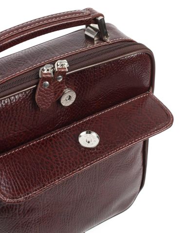 Deri Portföy Çantası OLM375 Kahverengi - Flotter Deri