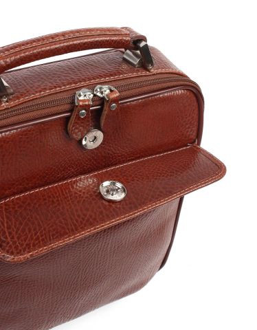 Deri Portföy Çantası OLM375 Taba - Flotter Deri