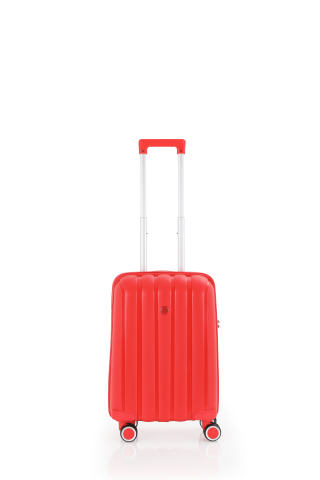 Mçs Polipropilen Valiz Seti Orta & Kabin OLM305 Kırmızı