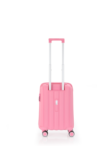 Mçs Polipropilen Valiz Seti Büyük & Kabin OLM305 Pembe