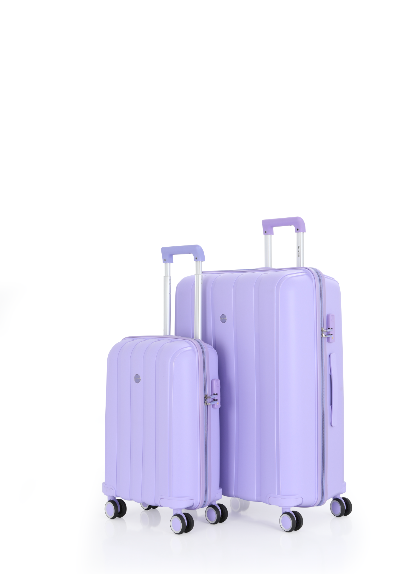 Mçs Polipropilen Valiz Seti Büyük & Kabin OLM305 Lila