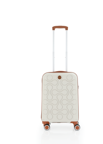 Mçs Polipropilen 4'lü Valiz Seti OLM376 Kemik-Kahve