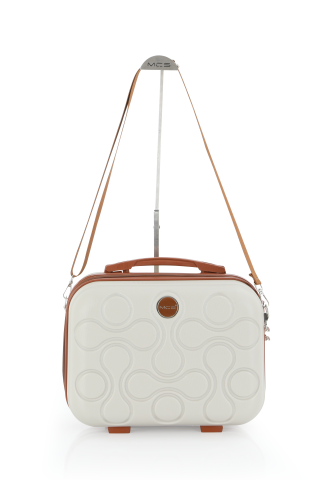 Mçs Polipropilen 4'lü Valiz Seti OLM376 Kemik-Kahve