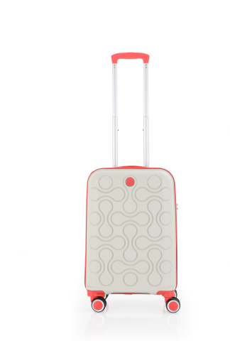 Mçs Polipropilen 4'lü Valiz Seti OLM376 Kemik-Mercan