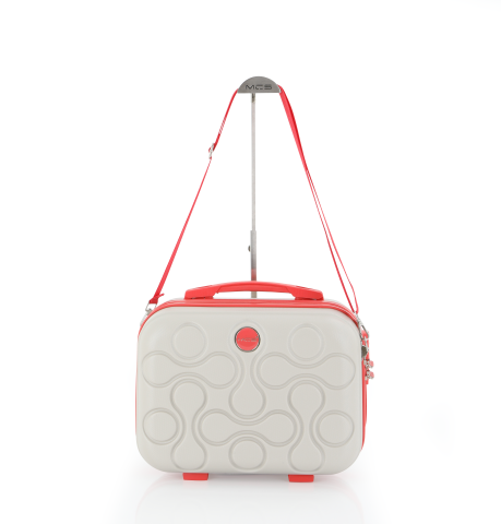 Mçs Polipropilen 4'lü Valiz Seti OLM376 Kemik-Mercan