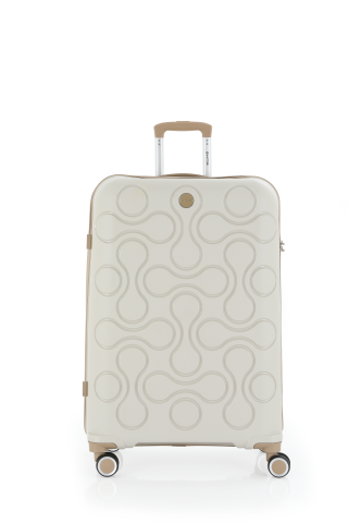 Mçs Polipropilen 4'lü Valiz Seti OLM376 Kemik-Şampanya